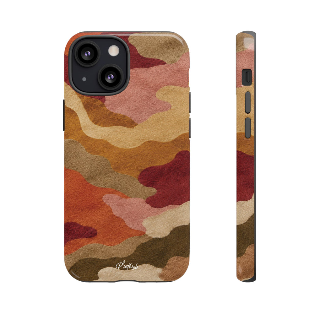 Watercolour Camo Tough Case