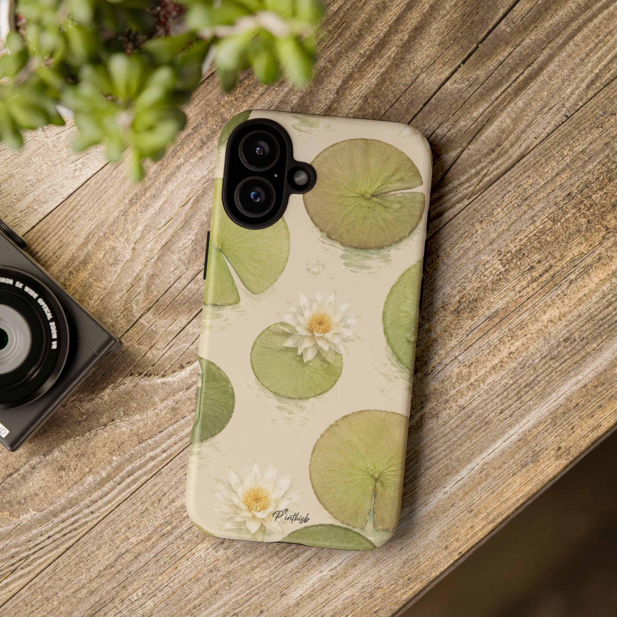 Water Lily Tough Phone Case