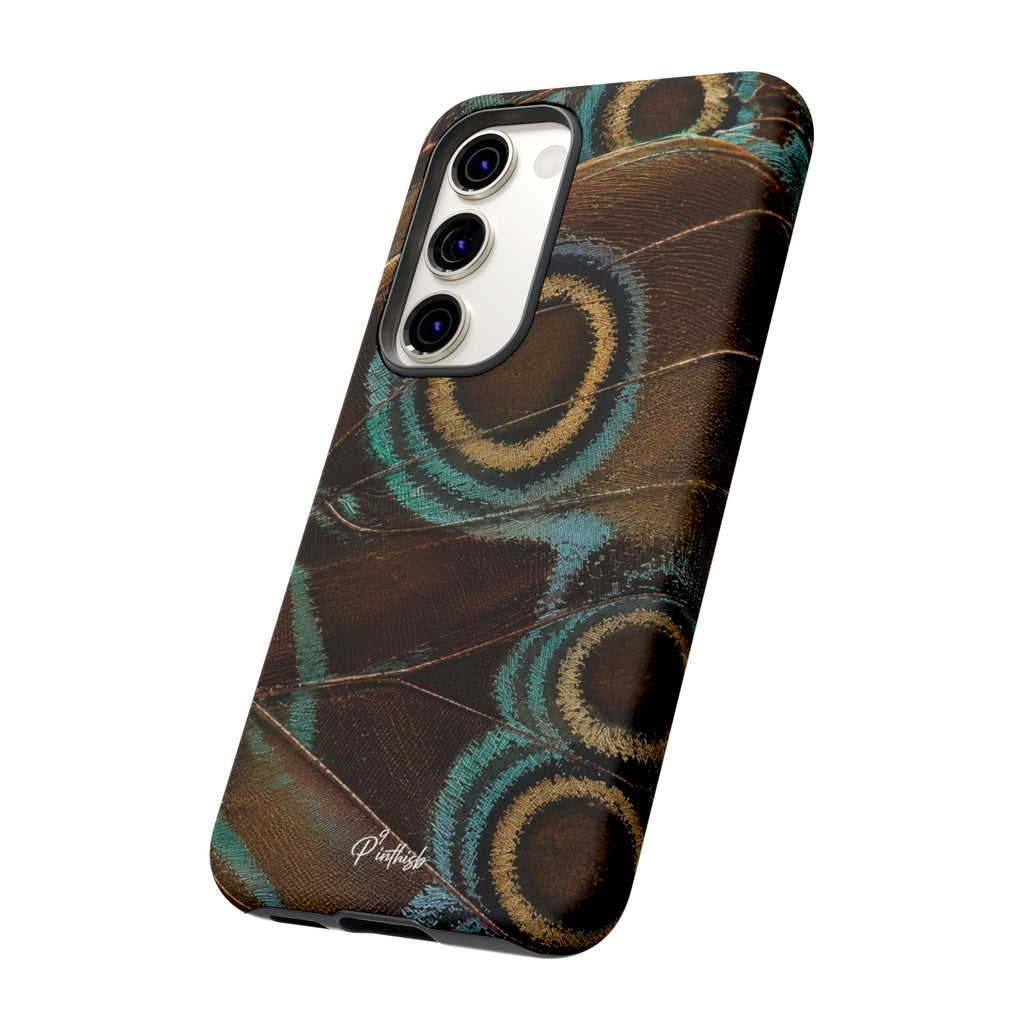Peacock Feather Pattern Tough Case