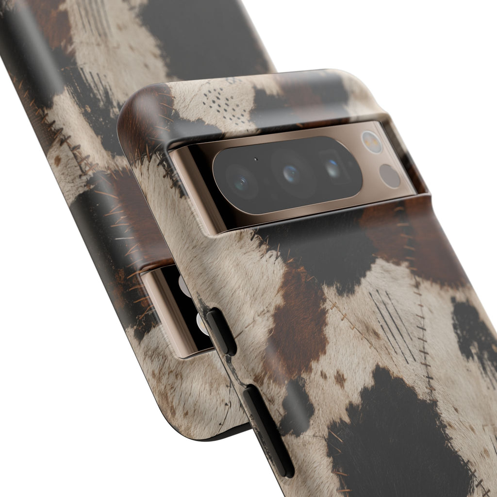 Brown & Black Animal Print Tough Case