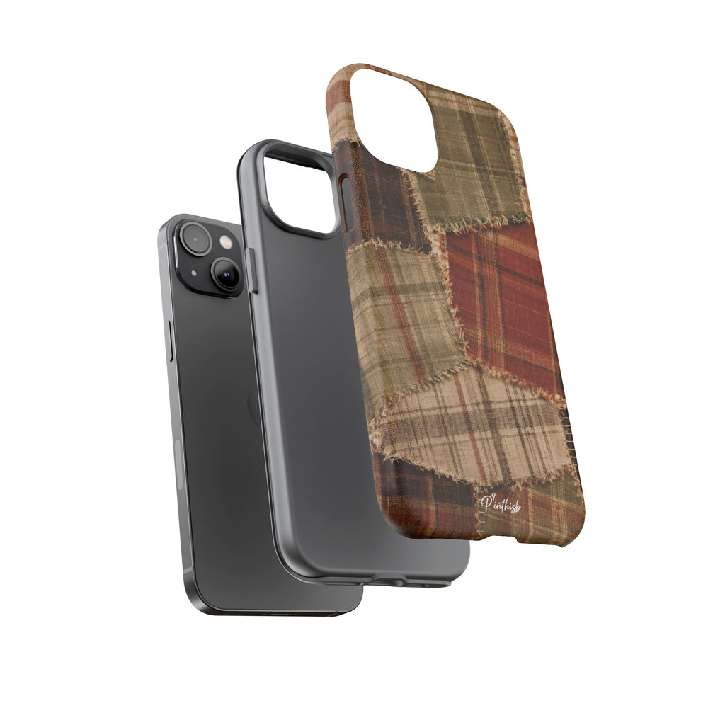 Rustic Fall Patchwork Tough Case