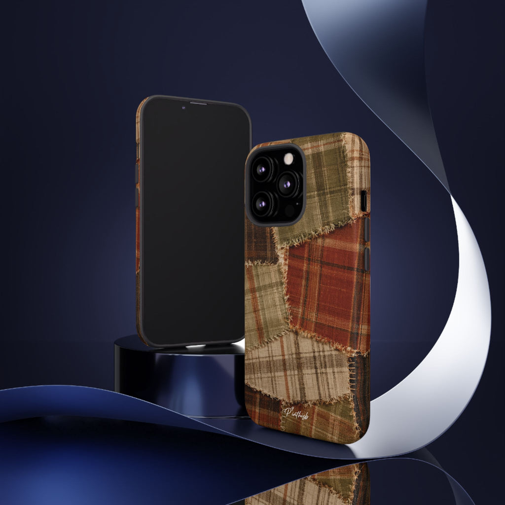 Rustic Fall Patchwork Tough Case