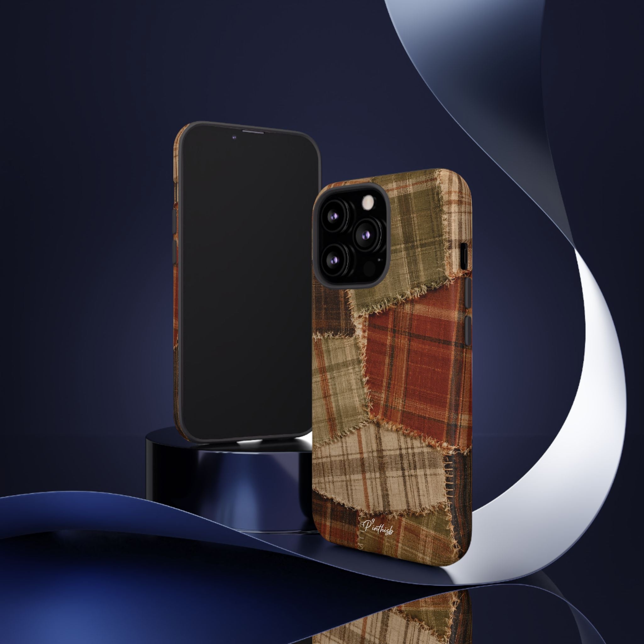 Rustic Fall Patchwork Tough Case