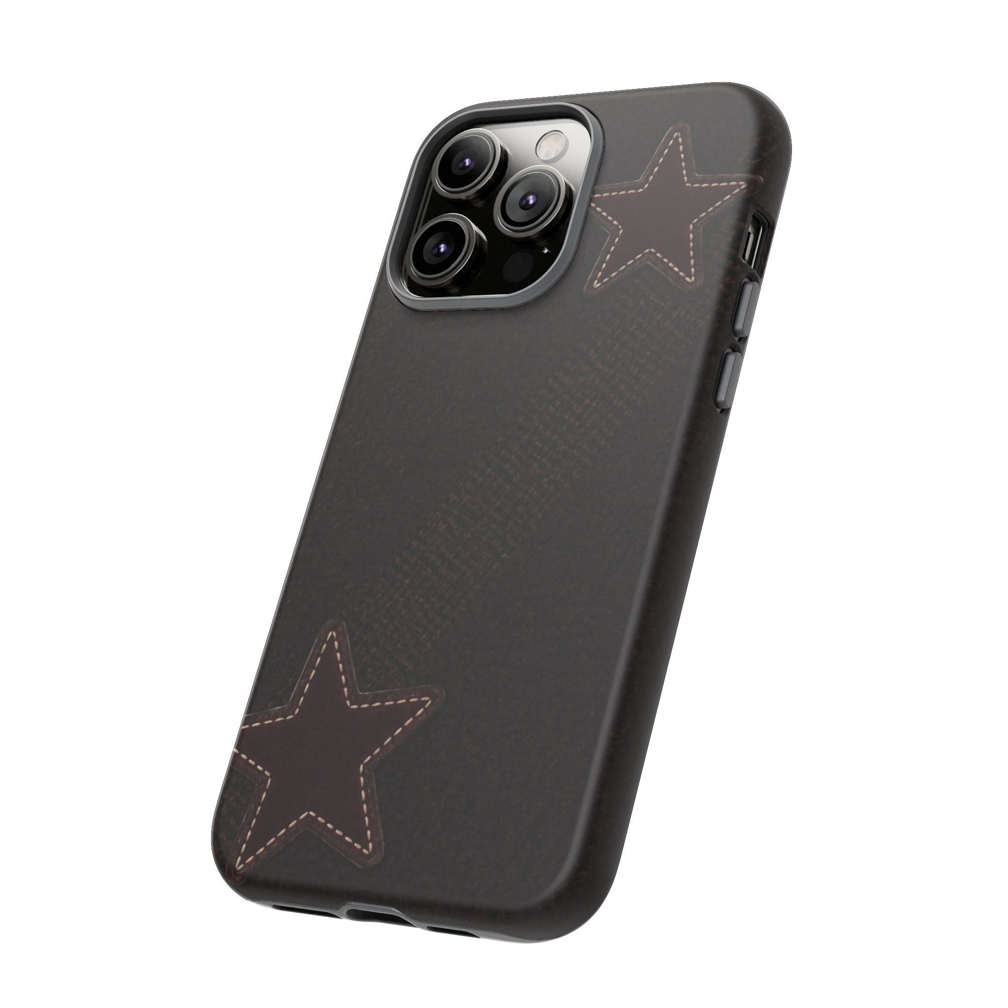 Rustic Stitched Star Phone Case