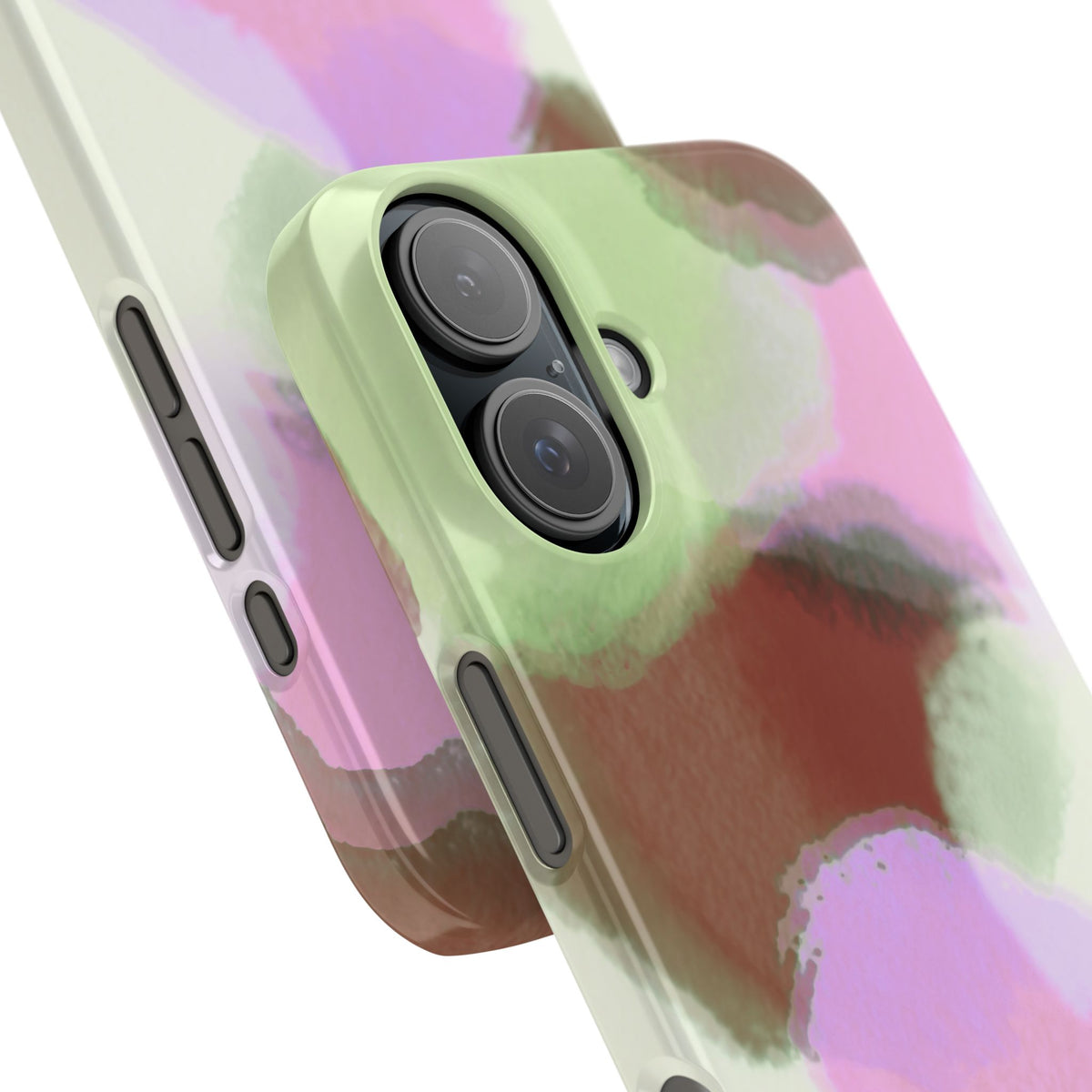 Abstract Pastel Camouflage Snap Phone Case