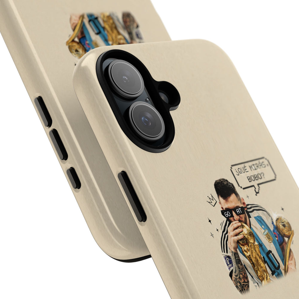 "G.O.A.T" Messi Tough Phone Case