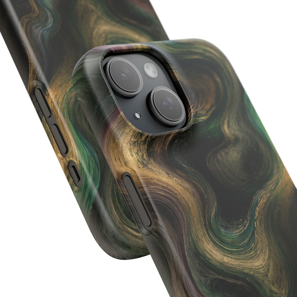 Marbled Forest Snap Phone Case