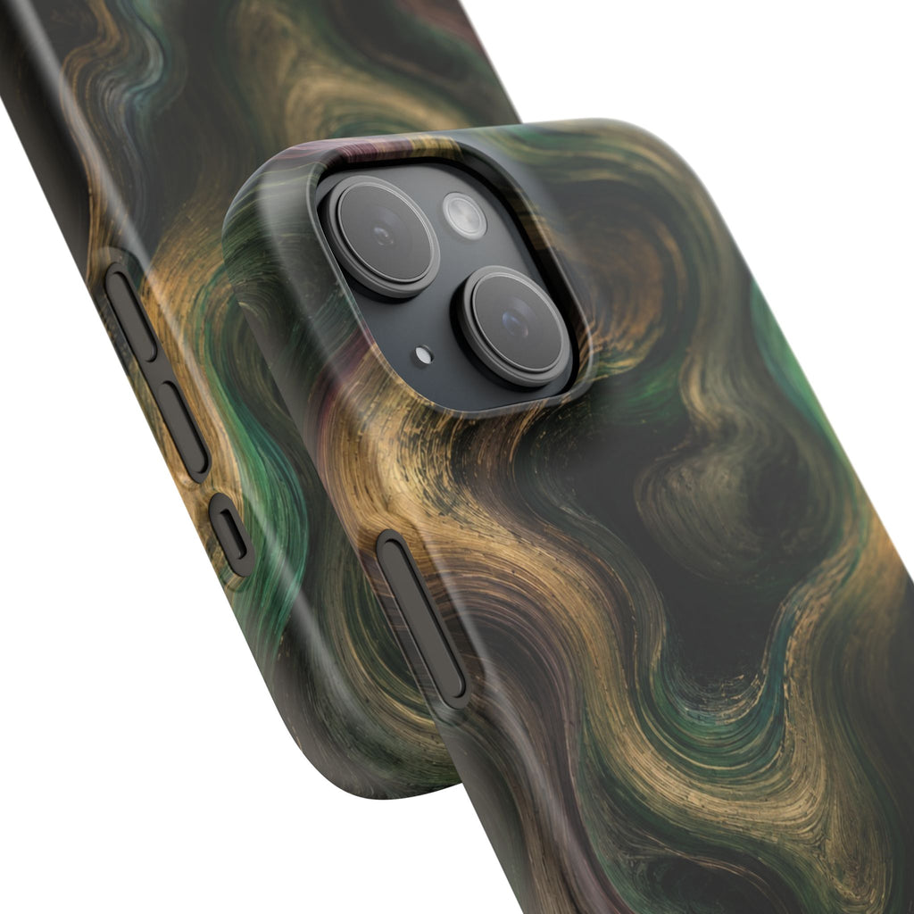 Marbled Forest Snap Phone Case