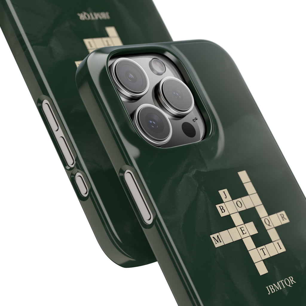 "JBMTQR crossword" Snap Phone Case