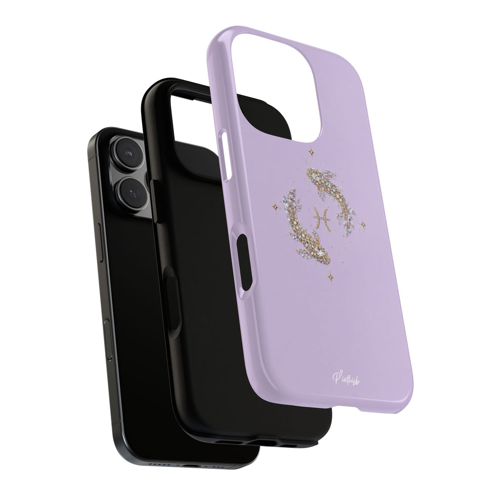 Pisces Glitter Phone Case