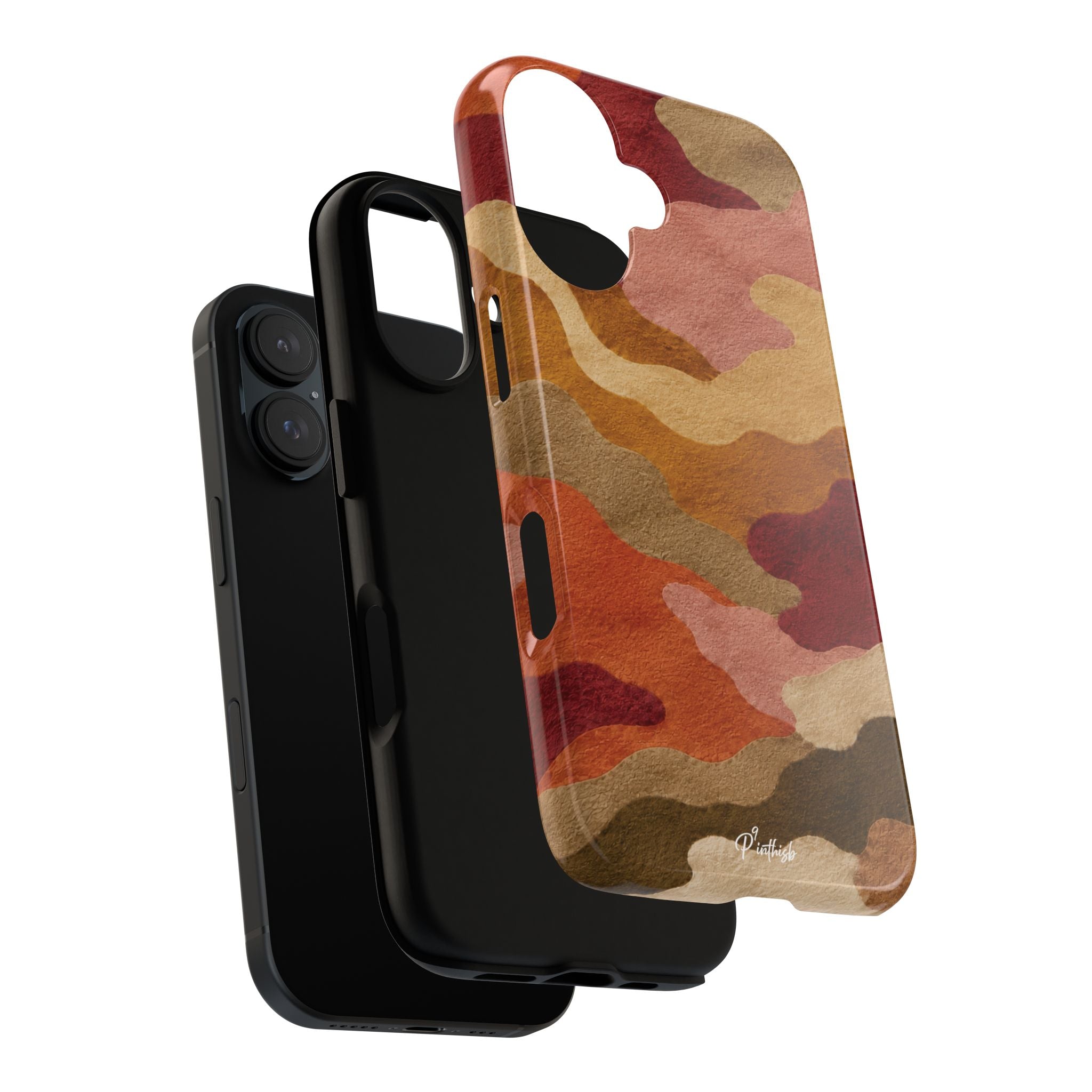 Watercolour Camo Tough Case