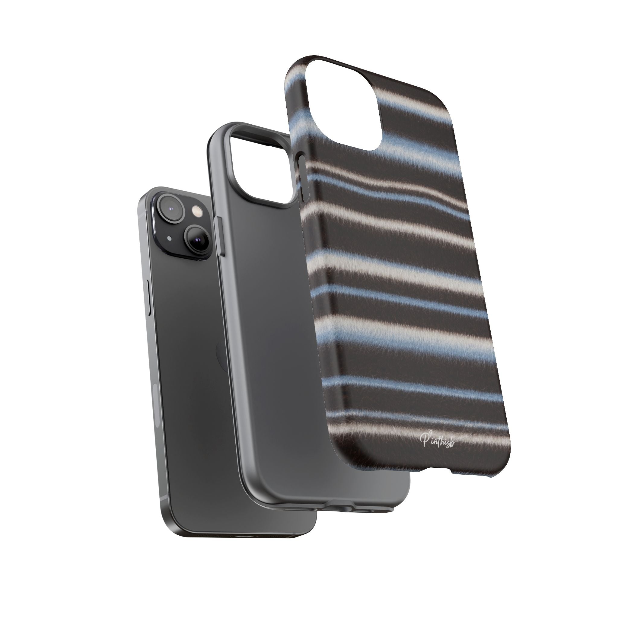 Striped Wave Tough Case