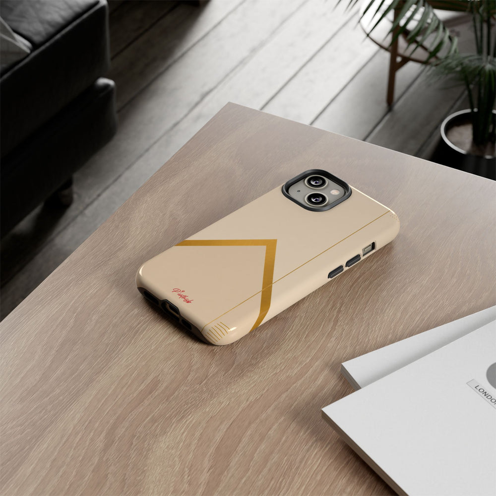 Gold Malboro Inspired Tough Phone Case
