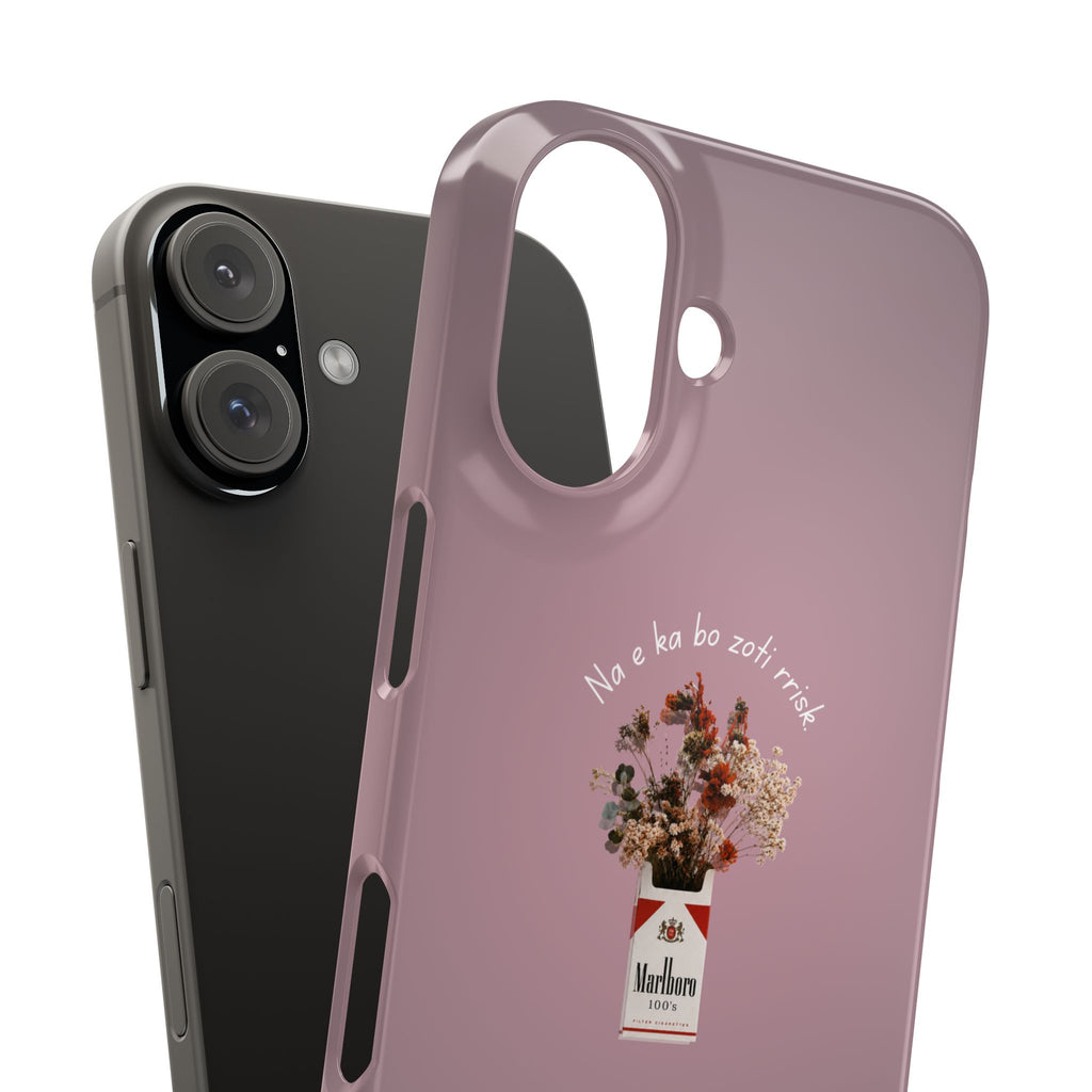 "Na e ka bo zoti rrisk." Snap Phone Case