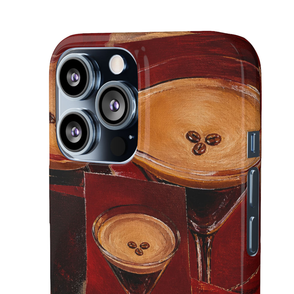 Espresso Martini Snap Phone Case