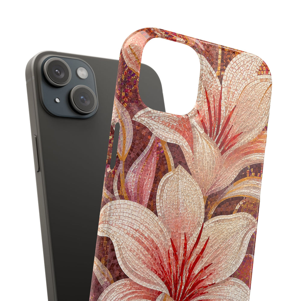 Floral Lily Snap Case