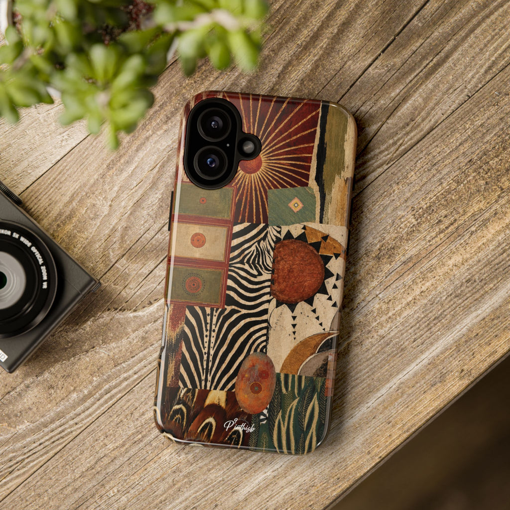 Abstract Boho Collage Tough Case