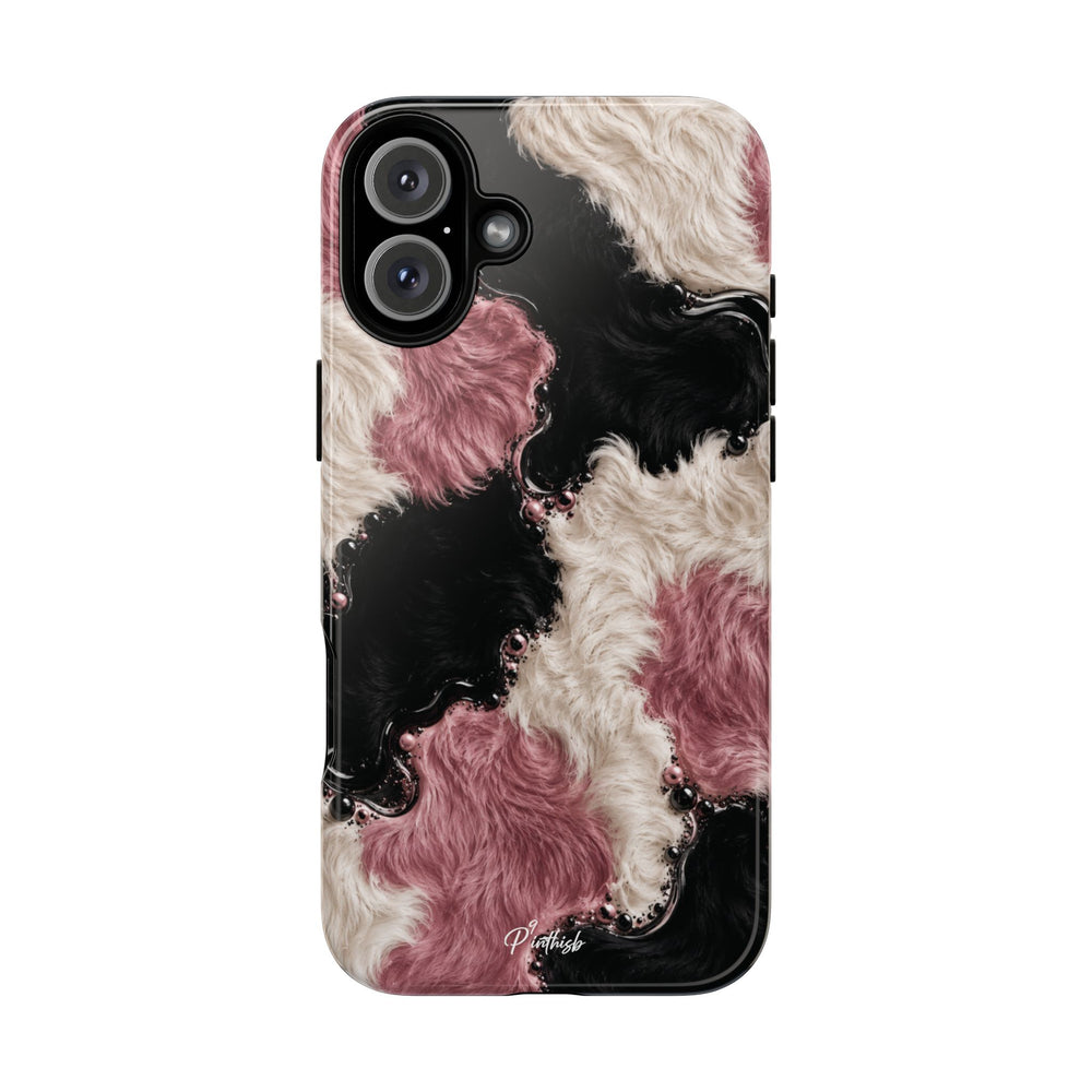 Cow Print Swirl Tough Case