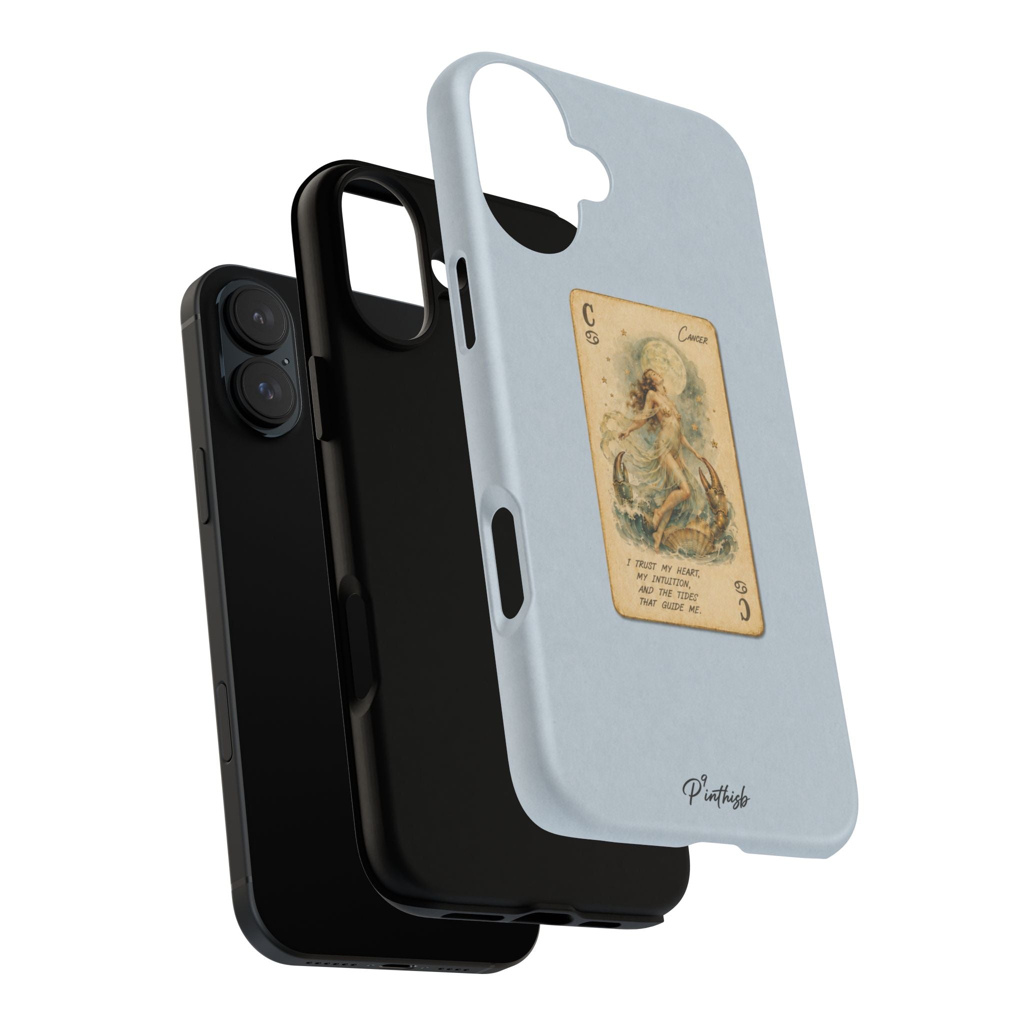 Cancer Zodiac Mermaid Phone Case