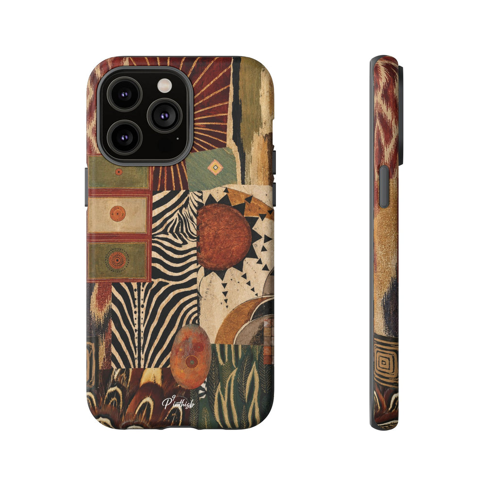 Abstract Boho Collage Tough Case