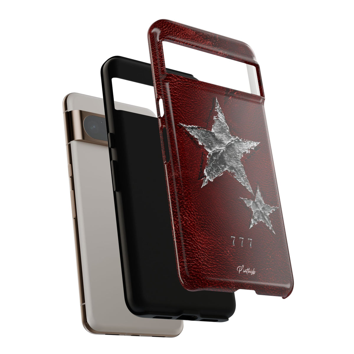 777 Metallic Stars Phone Case