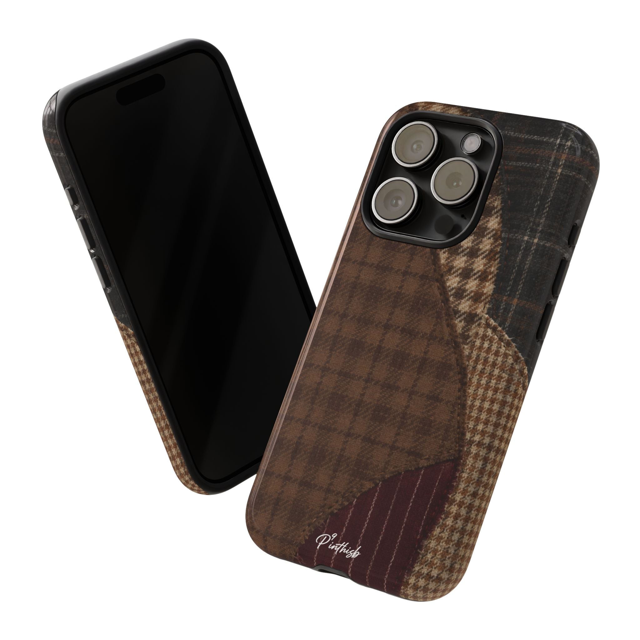Rustic Brown Retro Tough Case