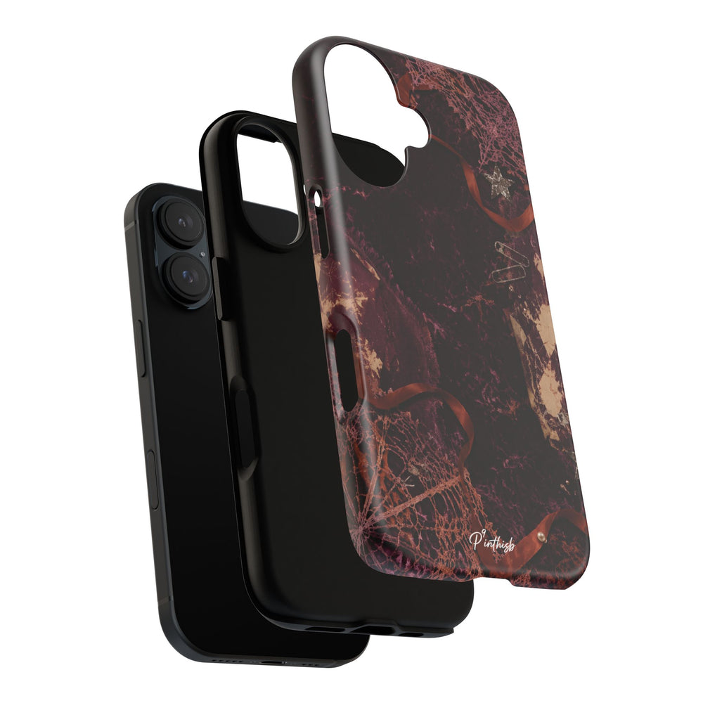 Dark Maroon Vintage Tough Case