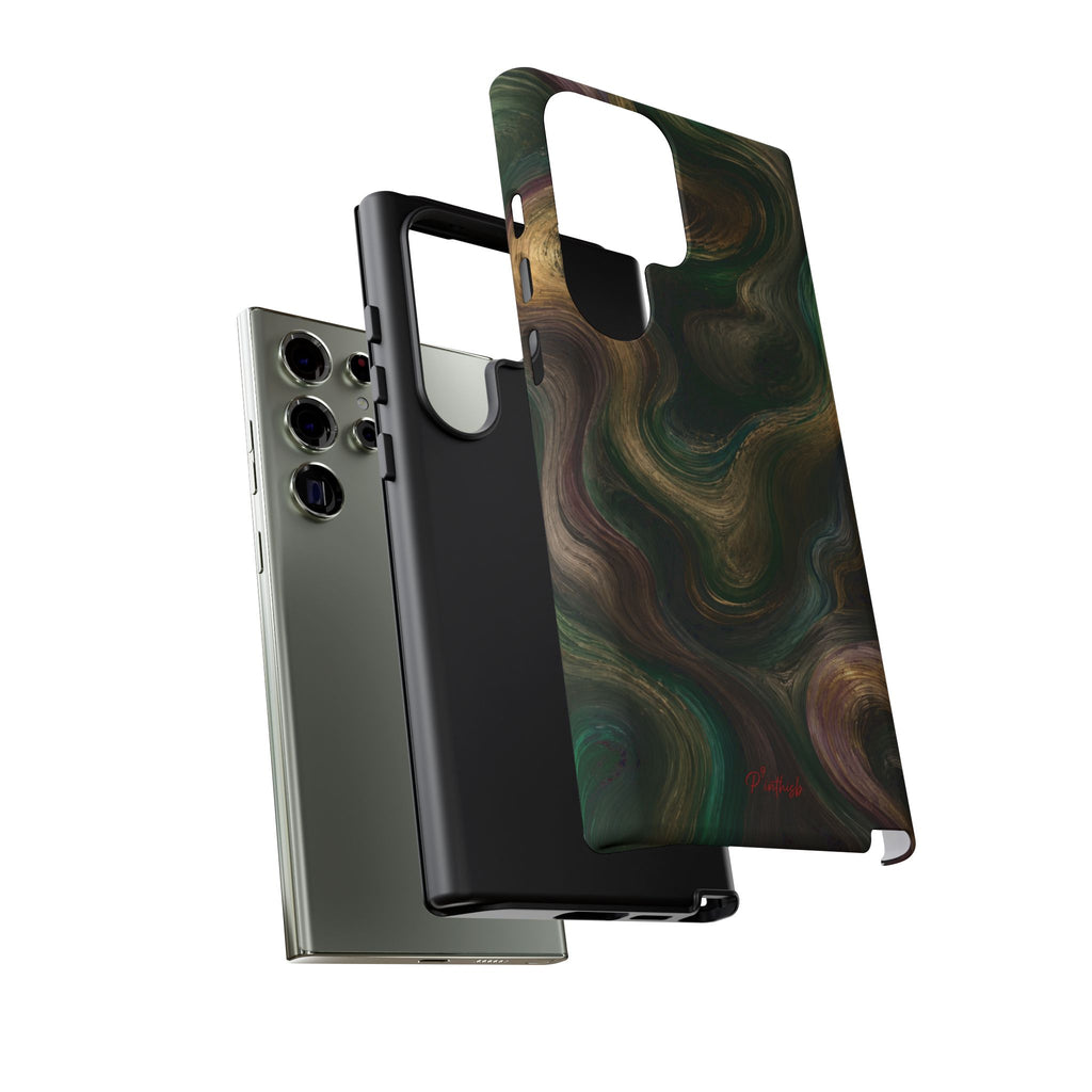 Marbled Forest Tough Phone Case