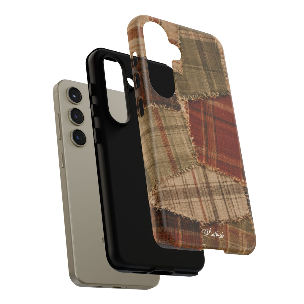 Rustic Fall Patchwork Tough Case