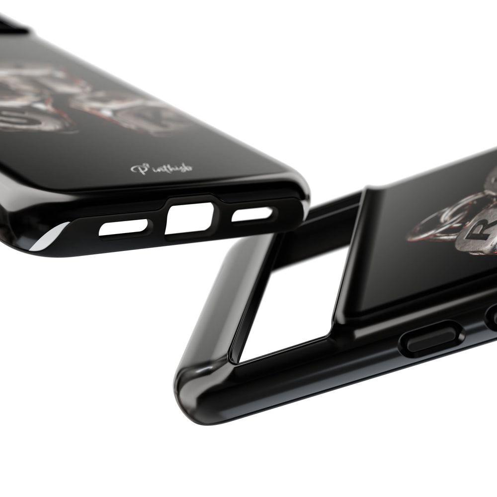 Metallic Dice 'RISK' Phone Case