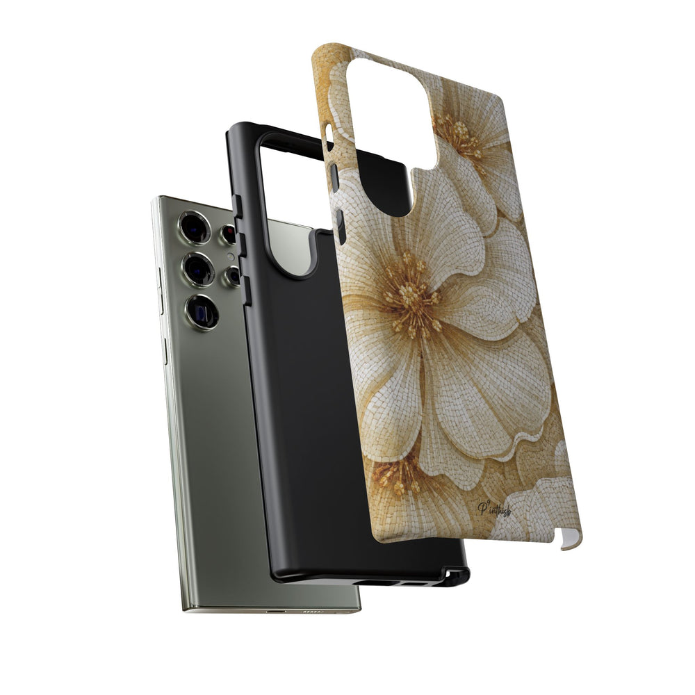 Floral Gold Bloom Tough Case