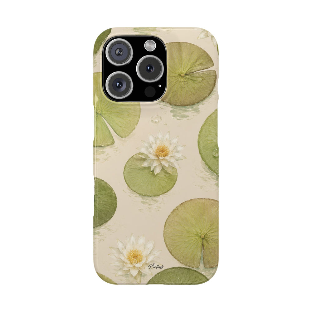 Water Lily Snap Phone Case