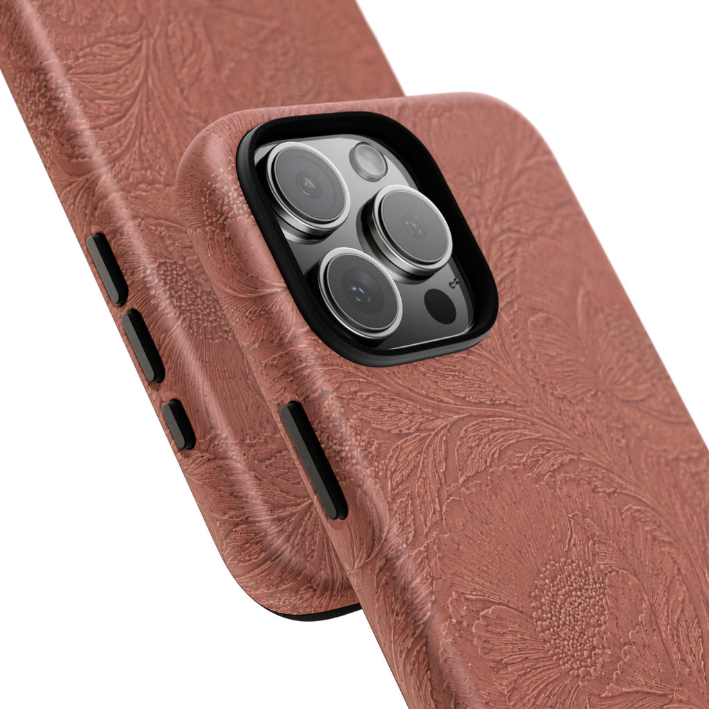 Embossed Floral Tough Case