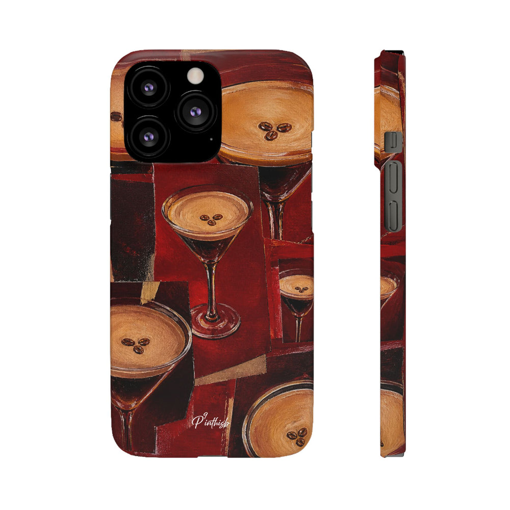Espresso Martini Snap Phone Case