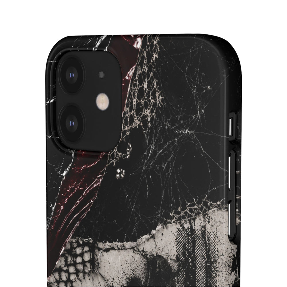 Midnight Static Snap Phone Case