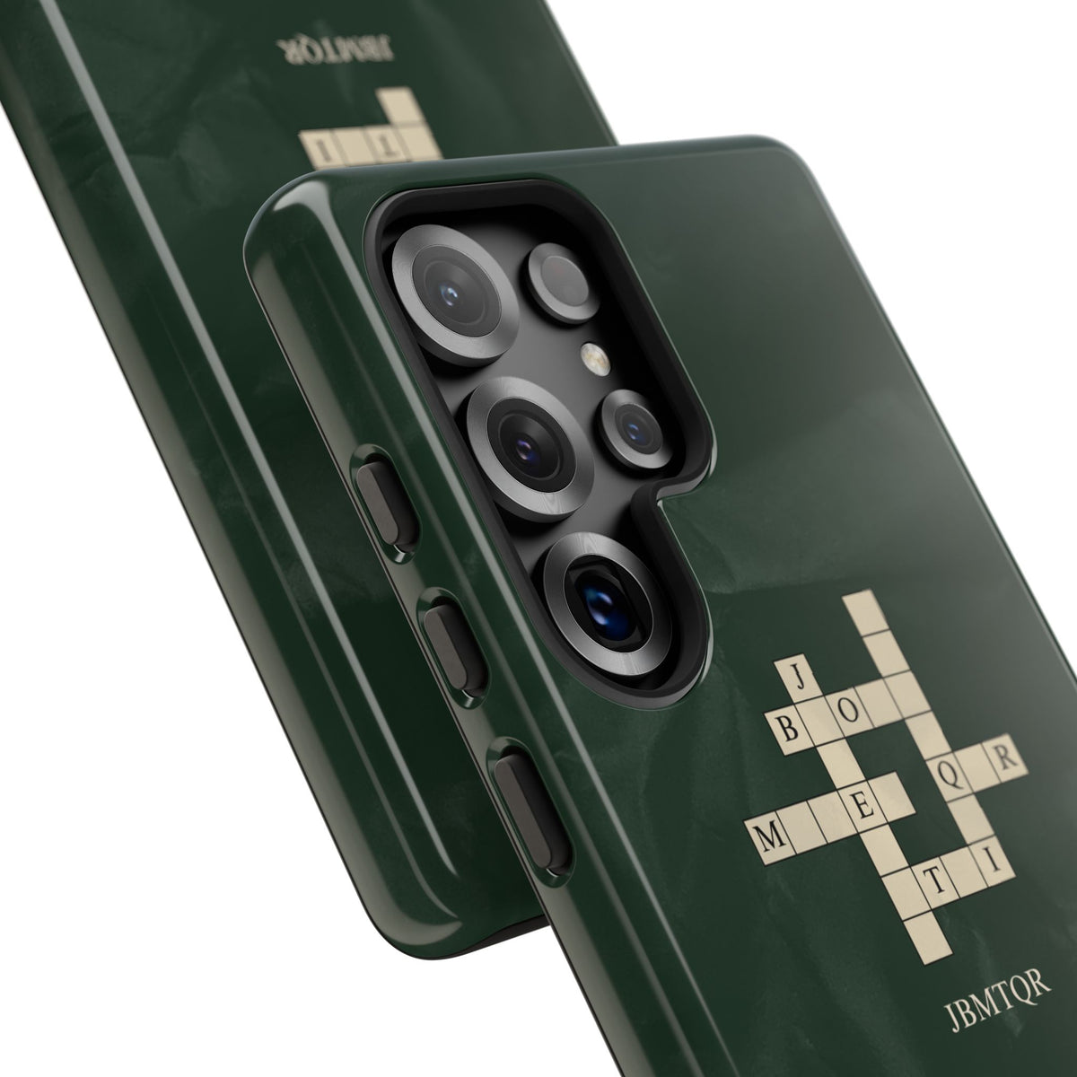 "JBMTQR crossword" Tough Phone Case