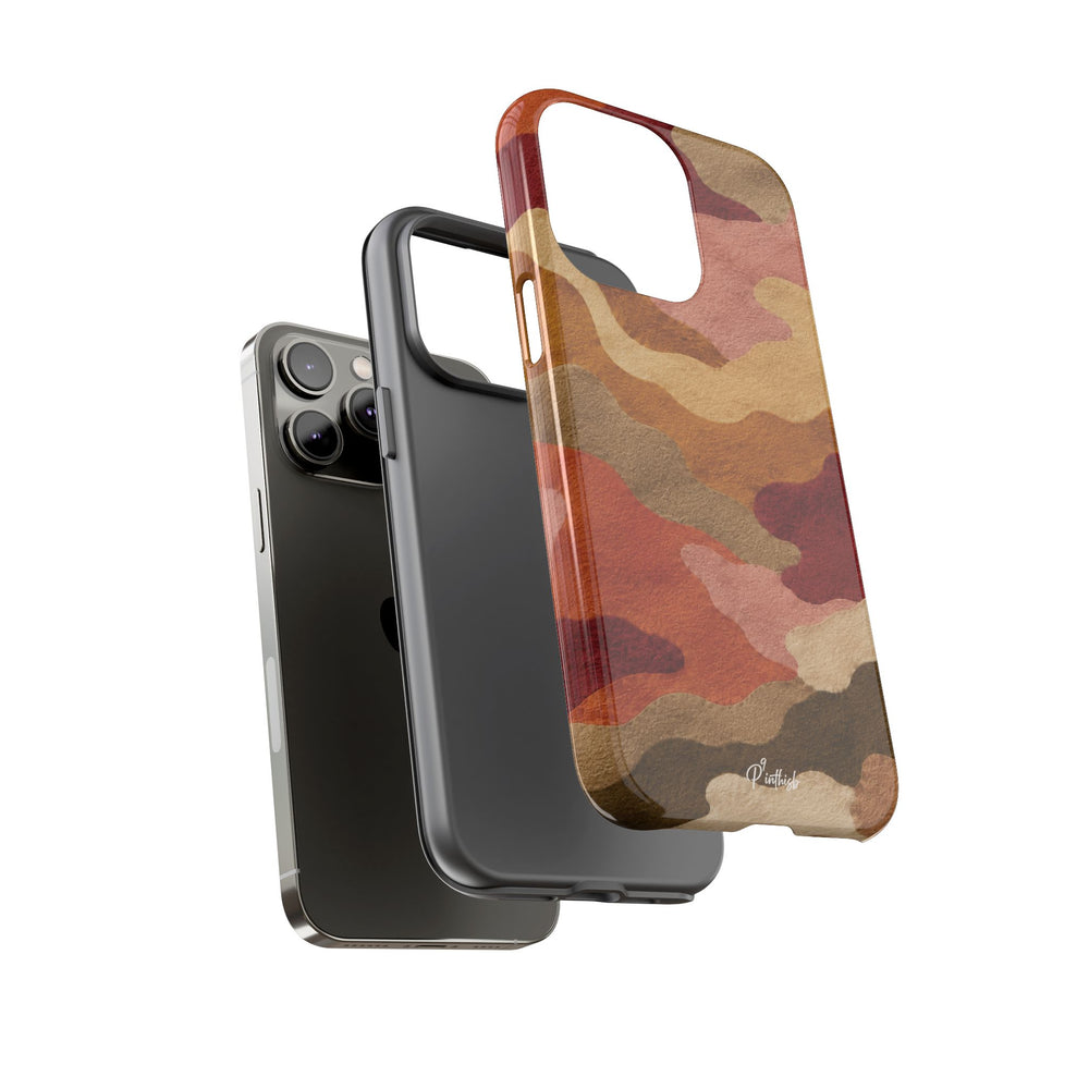 Watercolour Camo Tough Case