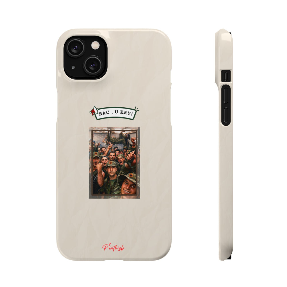 "BAC, U KRY!" Snap Case