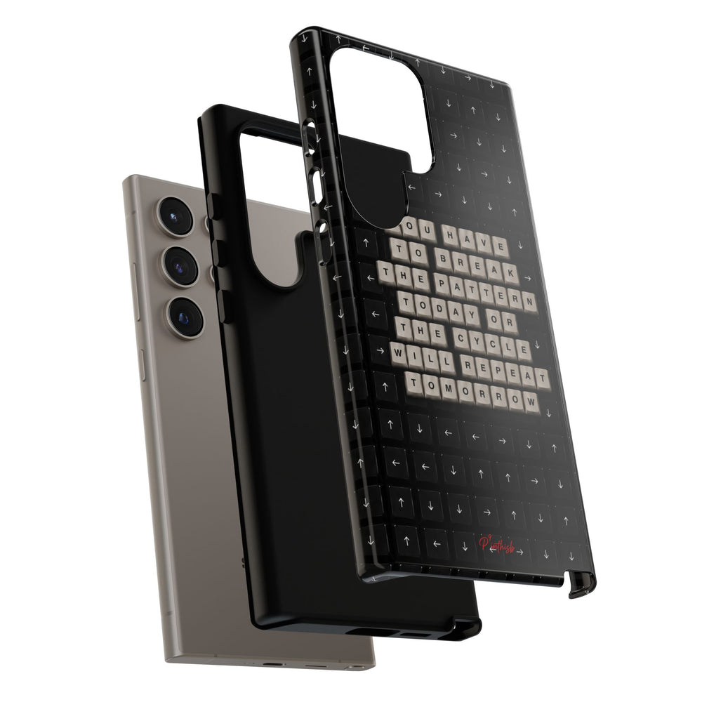 "Break the pattern" Keyboard Tough Case