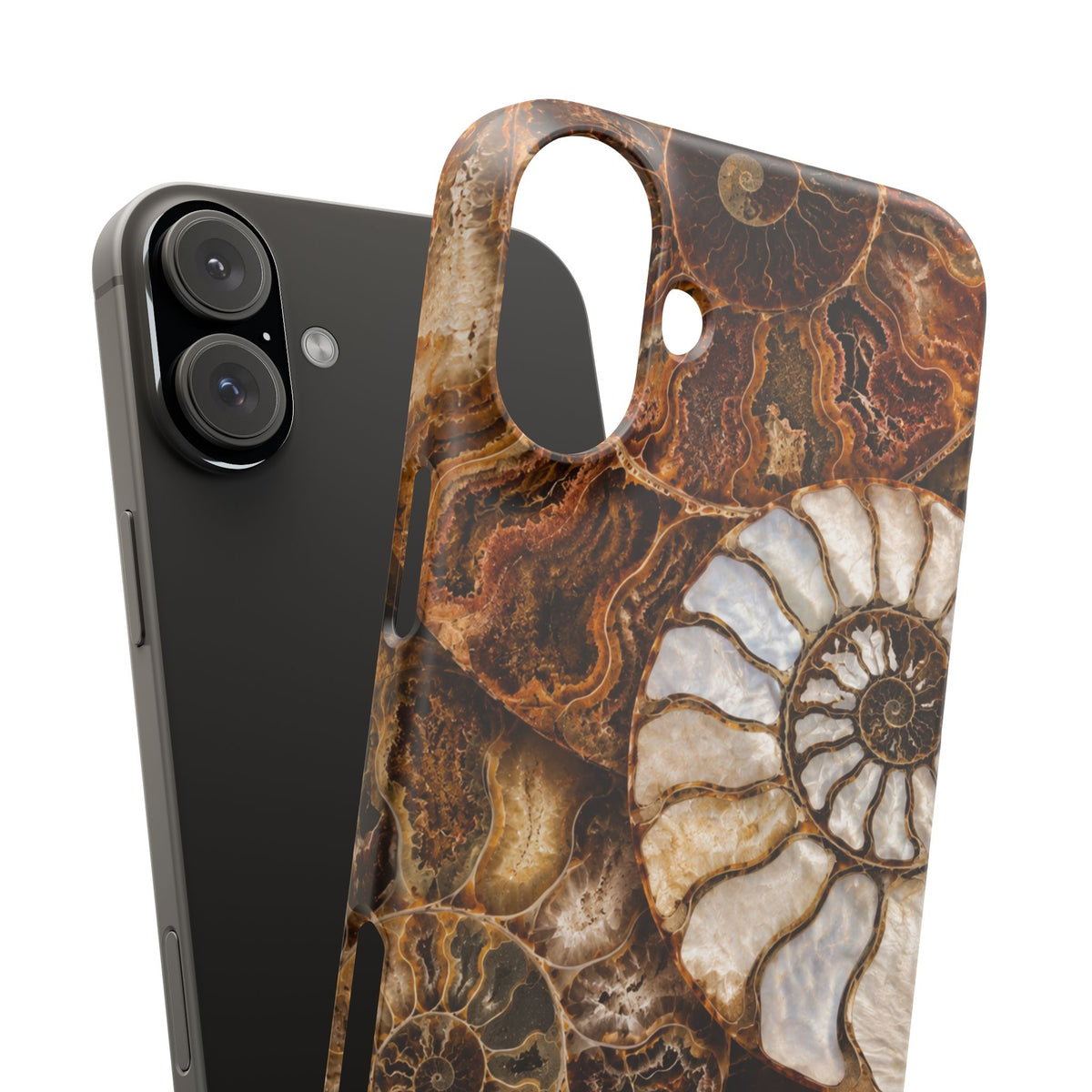 Nautilus Fossil Snap Case