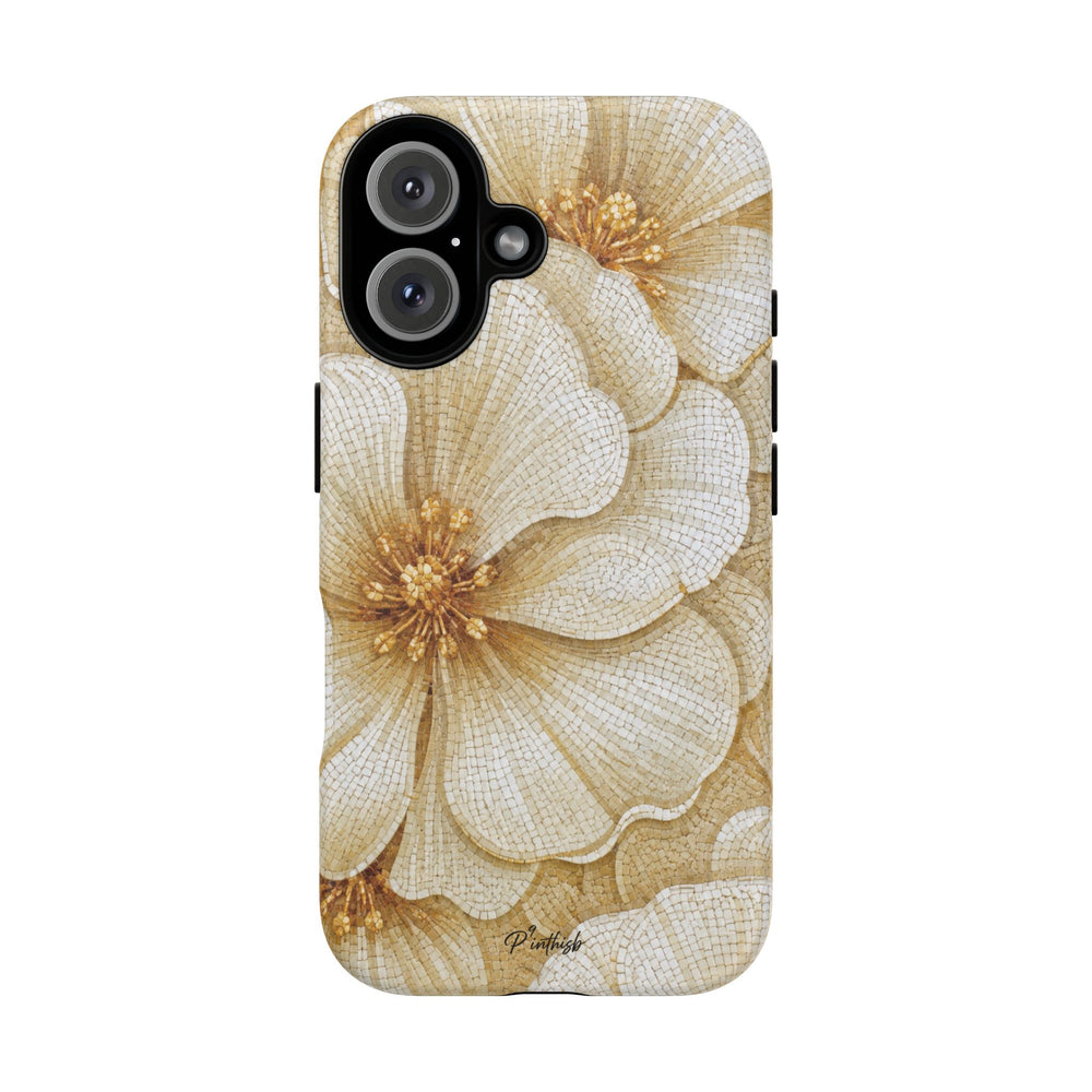 Floral Gold Bloom Tough Case