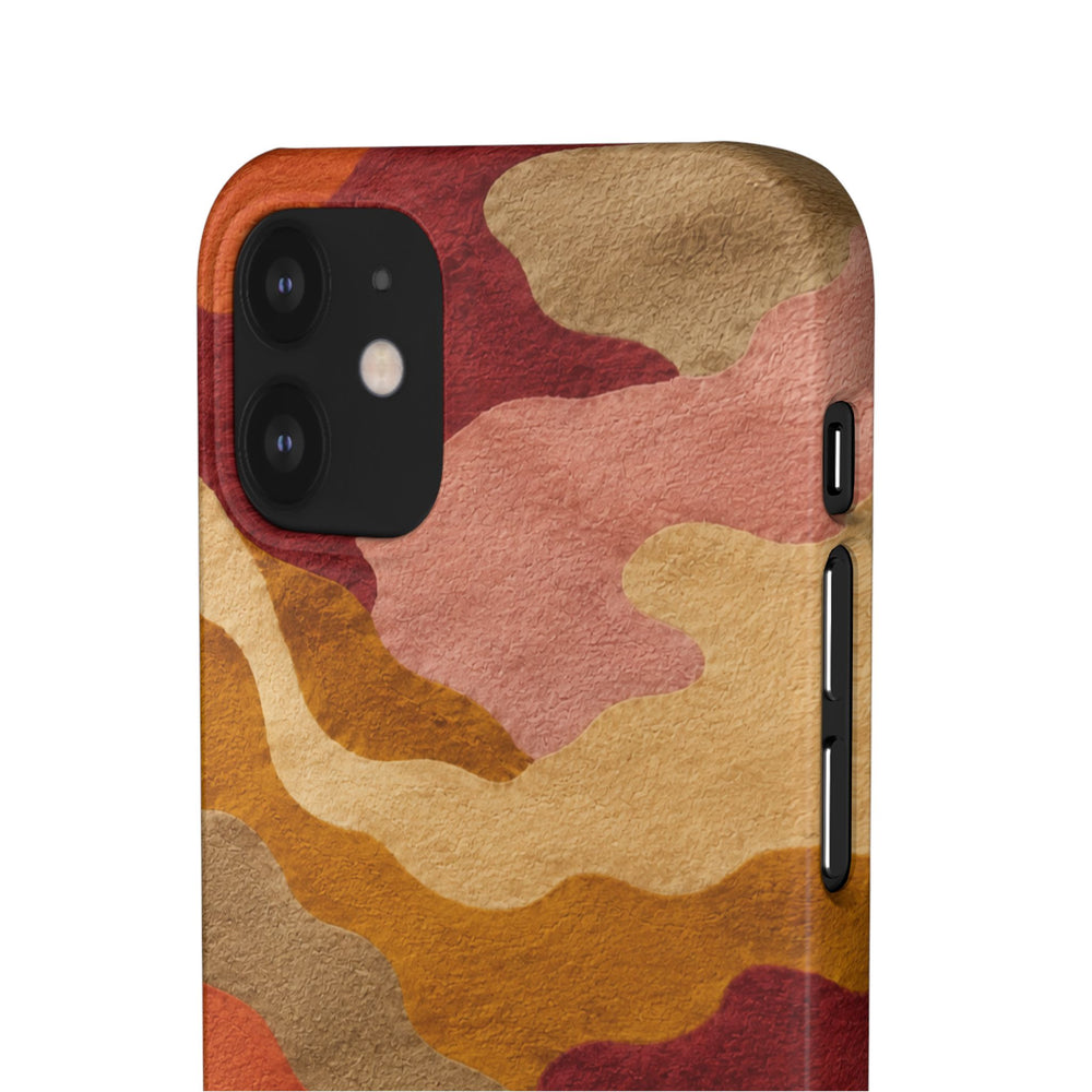 Watercolour Camo Snap Case