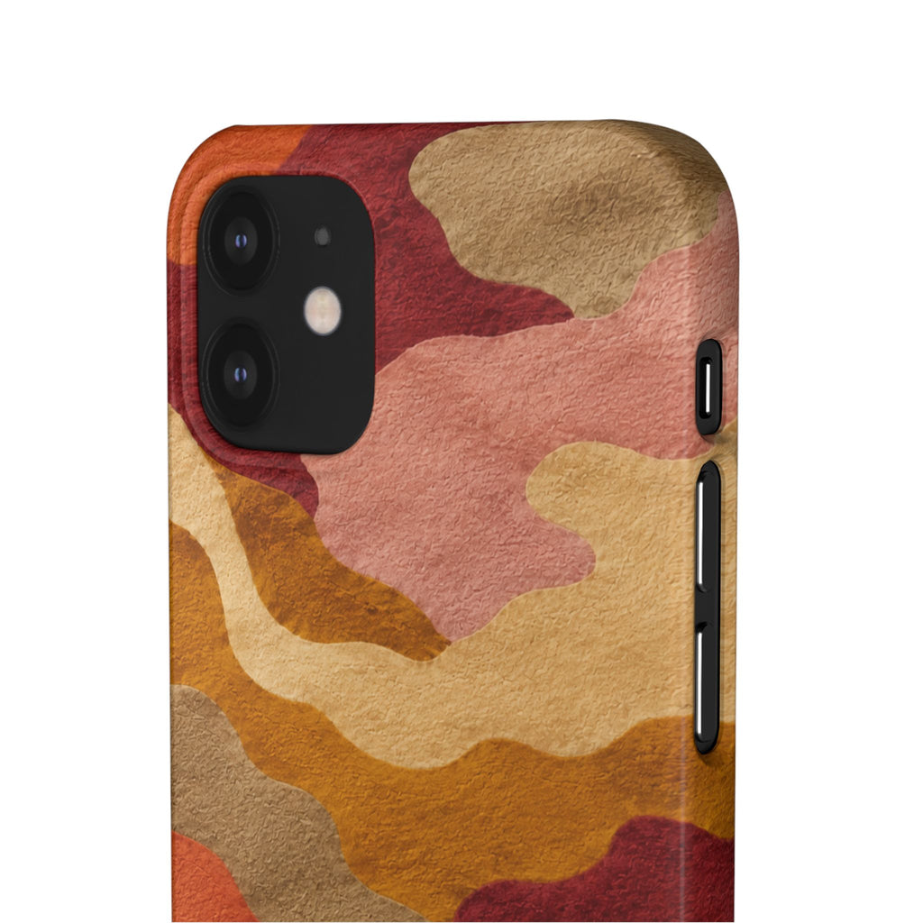 Watercolour Camo Snap Case