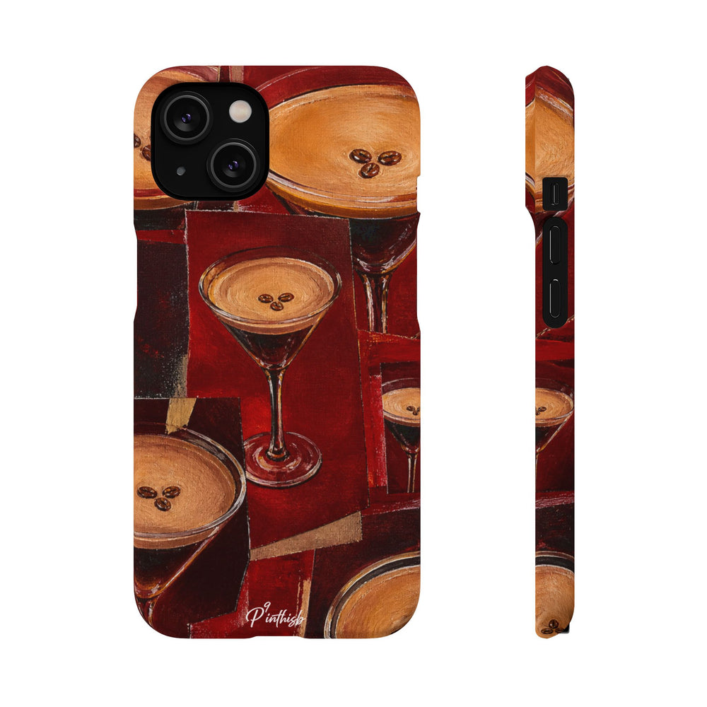 Espresso Martini Snap Phone Case