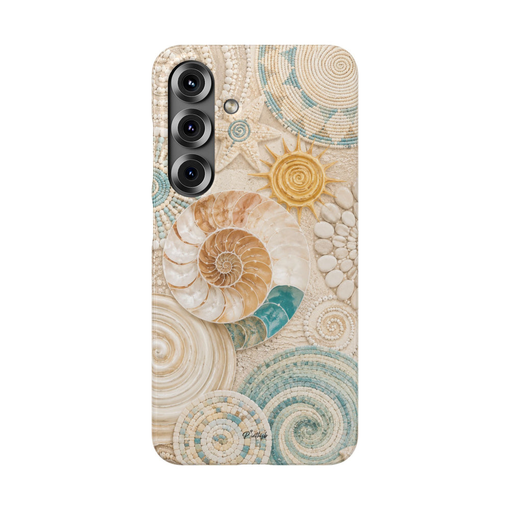 Coastal Seashell Snap Case