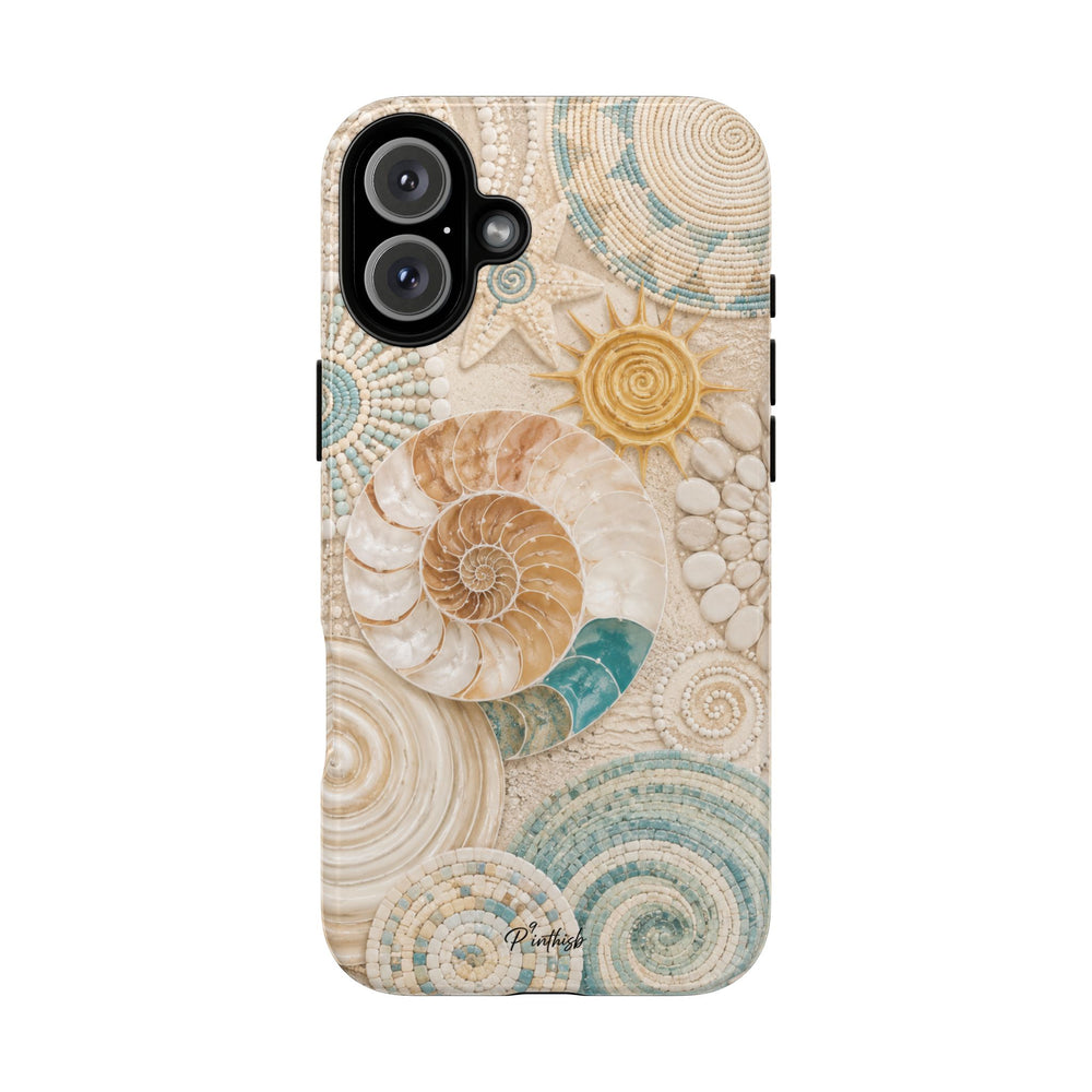 Coastal Seashell Tough Case