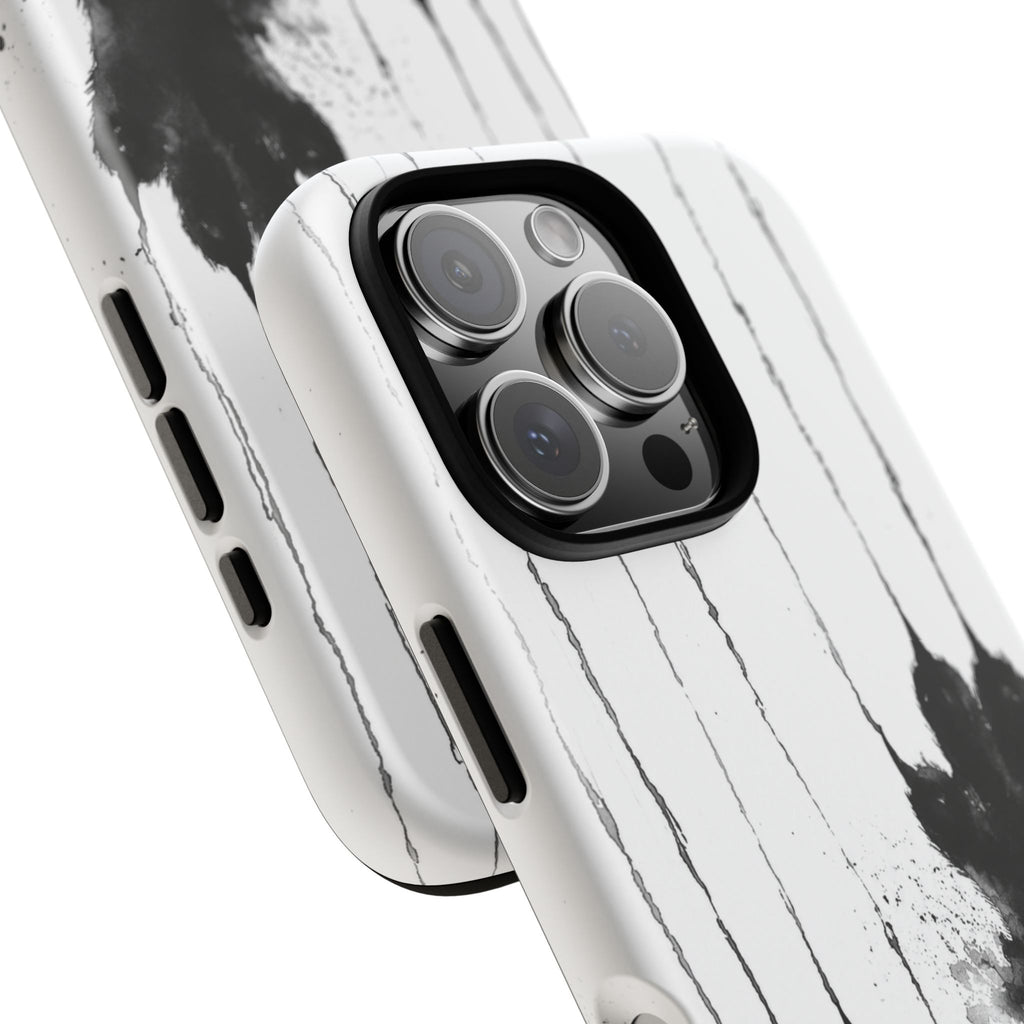 Black Ink Paw Print Tough Case
