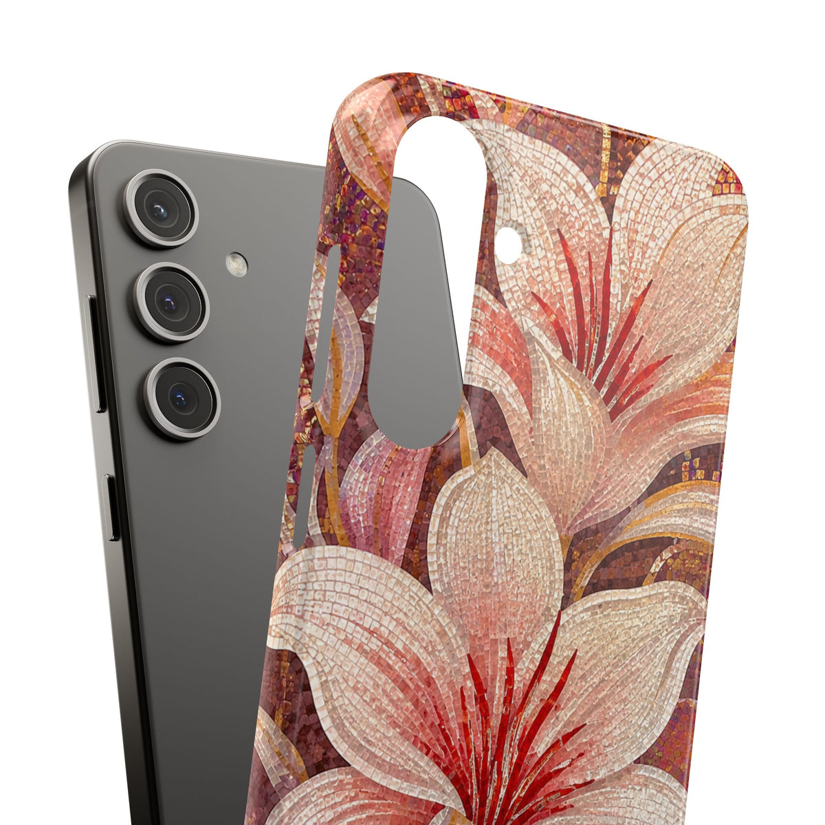 Floral Lily Snap Case