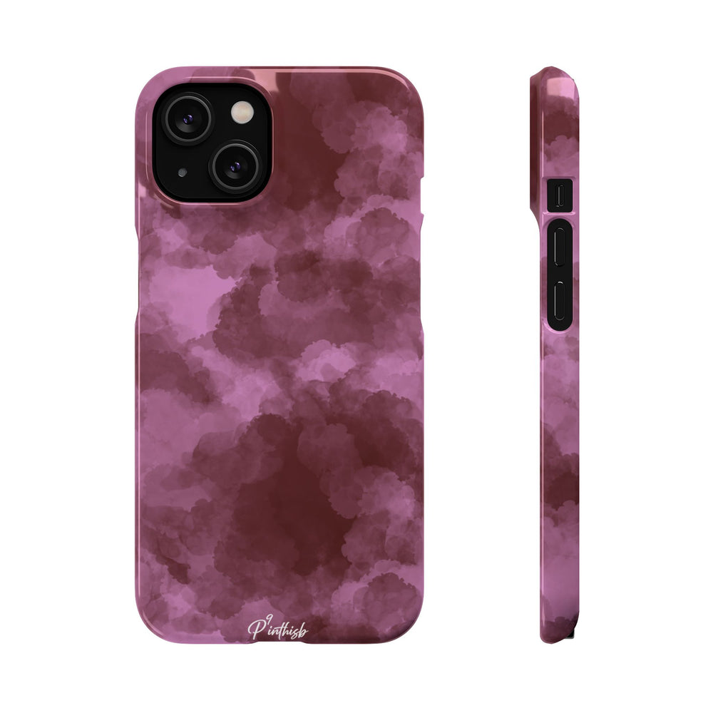 Purple Rain Snap Phone Case