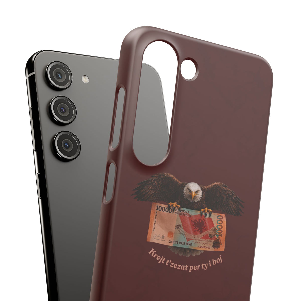 "Krejt t'zezat per ty i boj" Snap Case